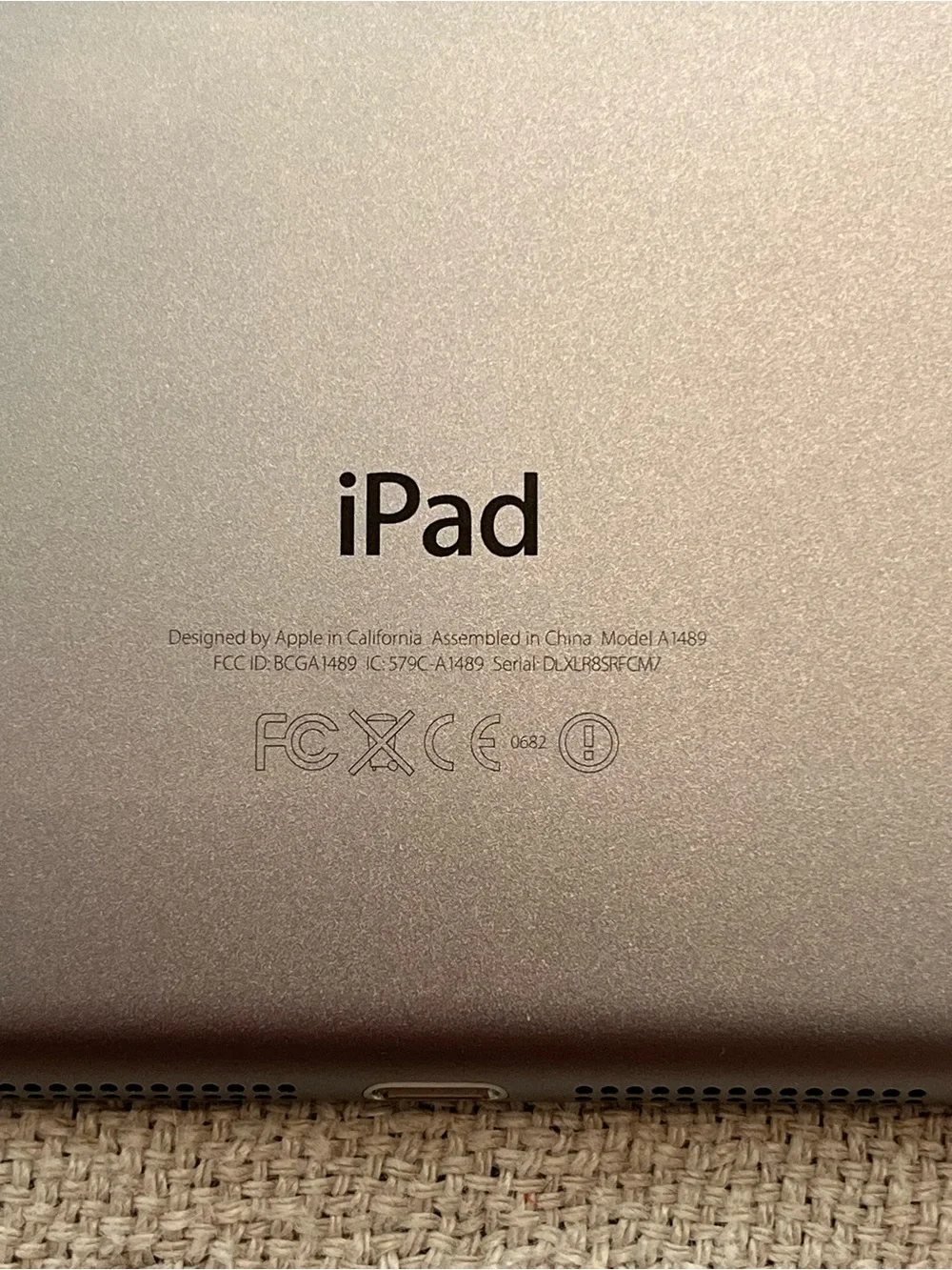 Apple silver ipad